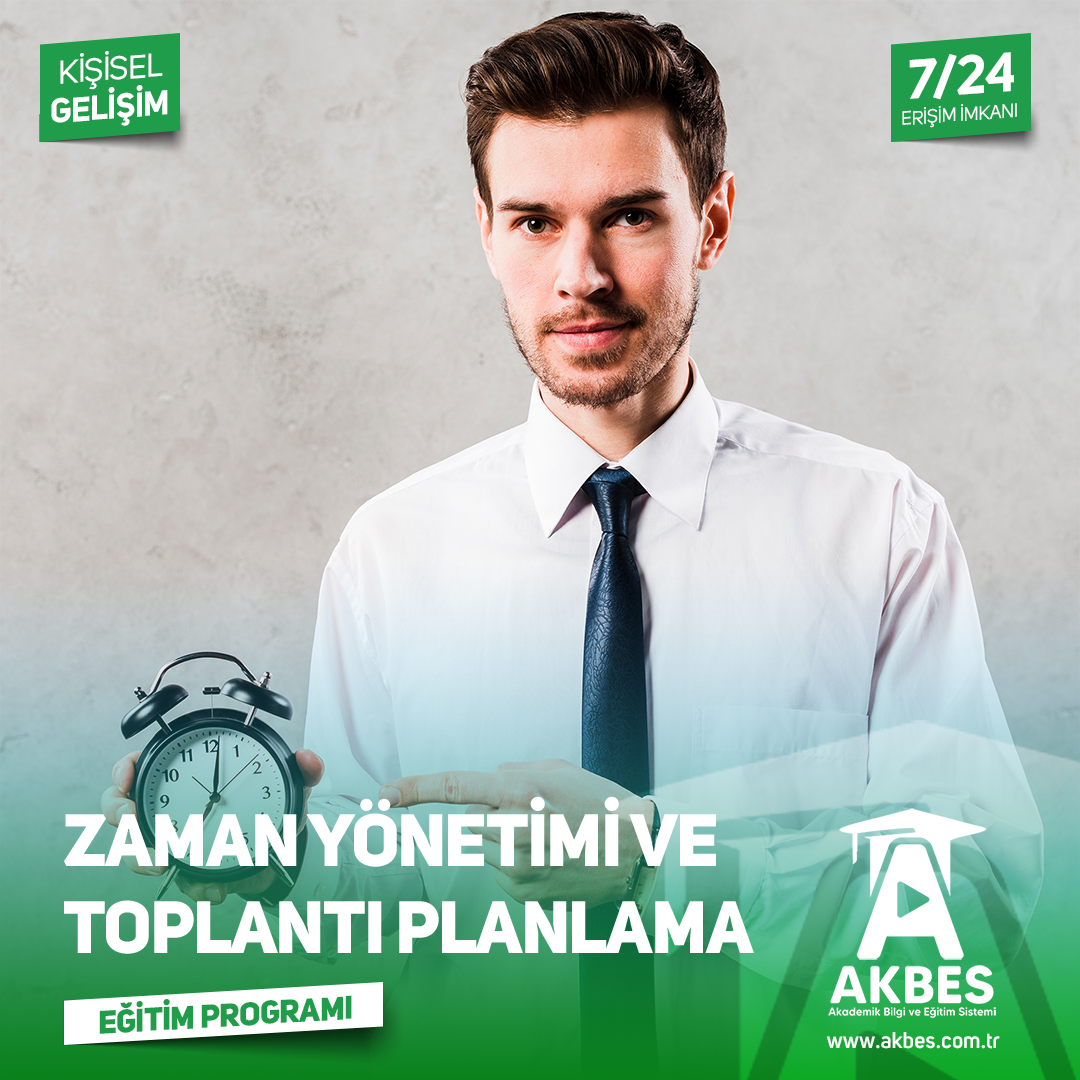 Zaman Yönetimi ve Toplantı Planlama Eğitim Programı