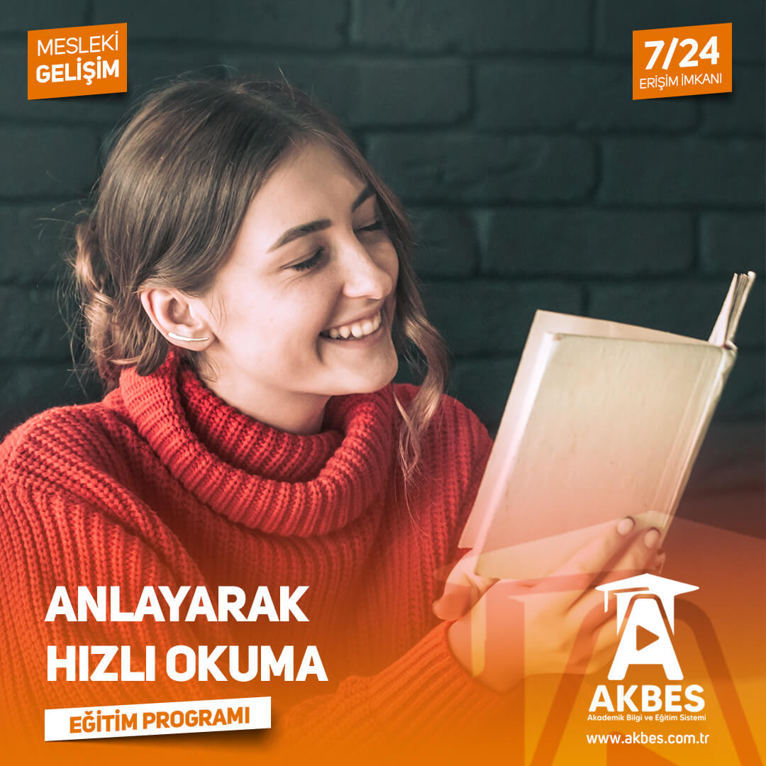 Anlayarak Hızlı Okuma Eğitici Eğitim Programi