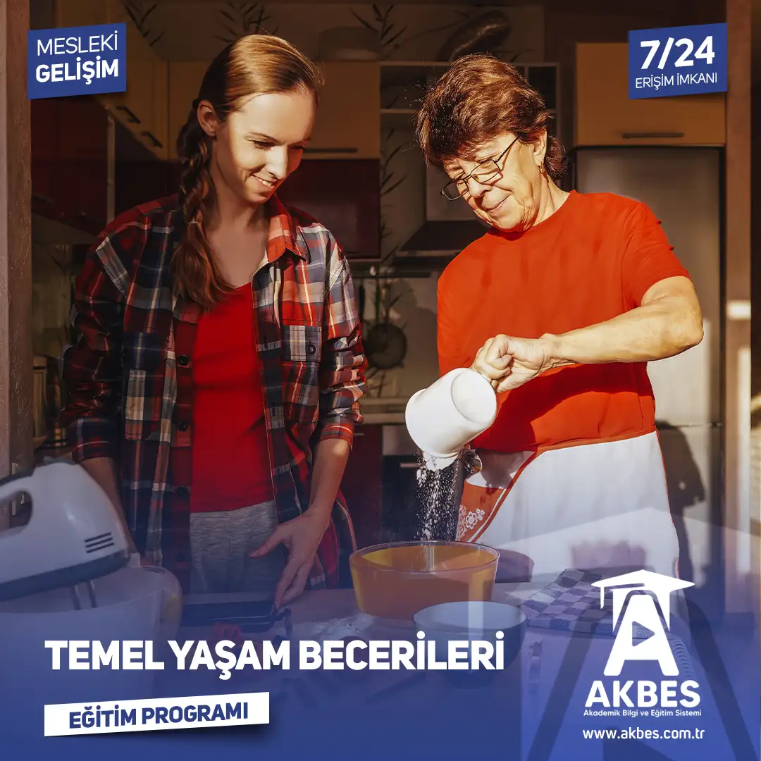 Temel Yaşam Becerileri Eğitimi ile problem çözme, zaman yönetimi, finansal okuryazarlık ve etkili iletişim becerilerinizi geliştirerek hayata daha bilinçli adımlar atın!