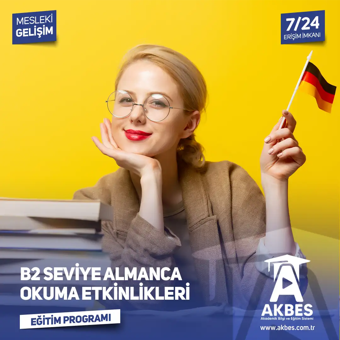 B2 Seviye Almanca Okuma Etkinlikleri Eğitim Programı