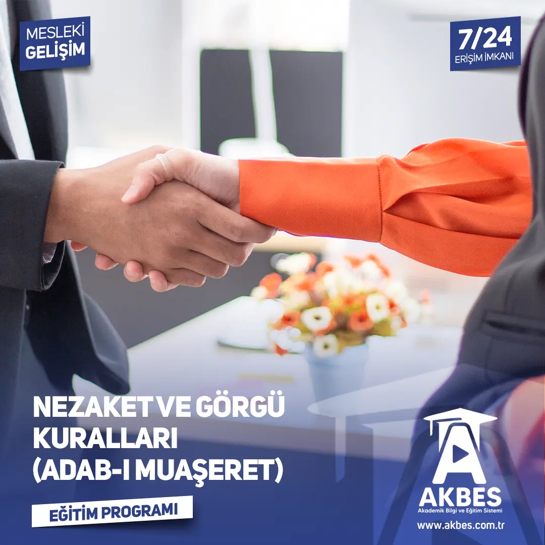 Nezaket ve Görgü Kuralları Eğitimi ile sosyal ve profesyonel hayatınızda etkili iletişim kurun, zarif ve saygılı davranışlarla fark yaratın!