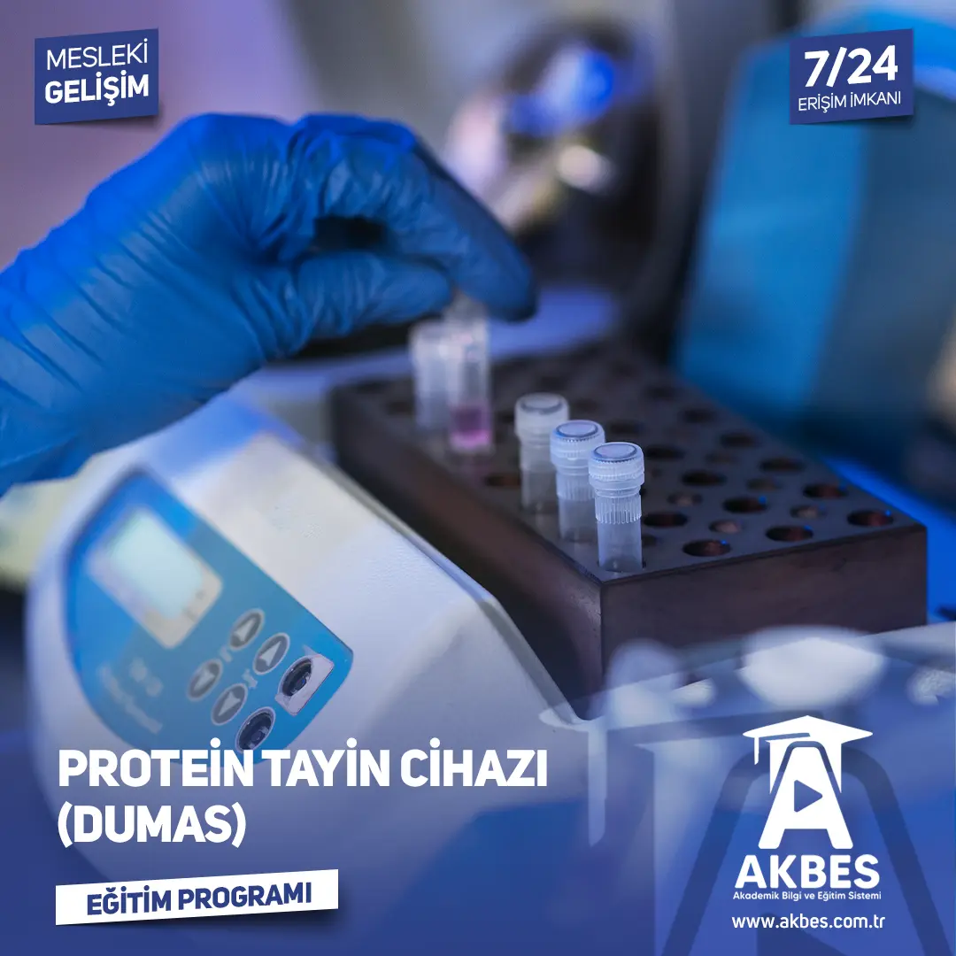 Protein Tayin Cihazı (DUMAS) Eğitim Programı