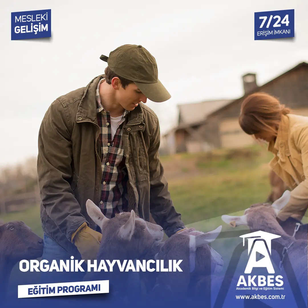 Organik Hayvancılık Eğitimi ile sürdürülebilir, doğal ve hayvan refahını önceleyen bir üretim modeli geliştirin!
